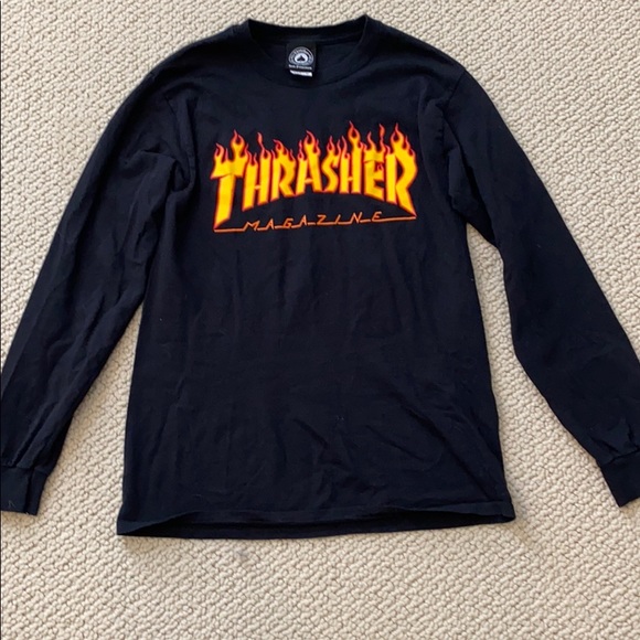 Thrasher long sleeve t shirt - Picture 1 of 3